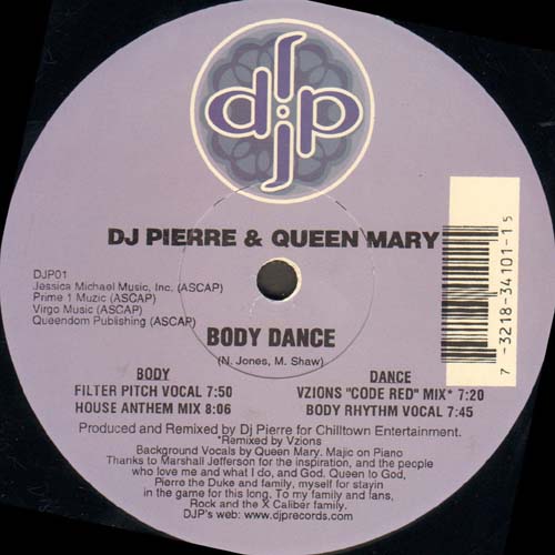 DJ PIERRE & QUEEN MARY - Body Dance